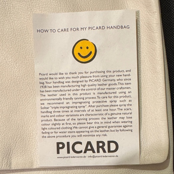 Picard Cream Women's Clutch - Picture 8 of 9